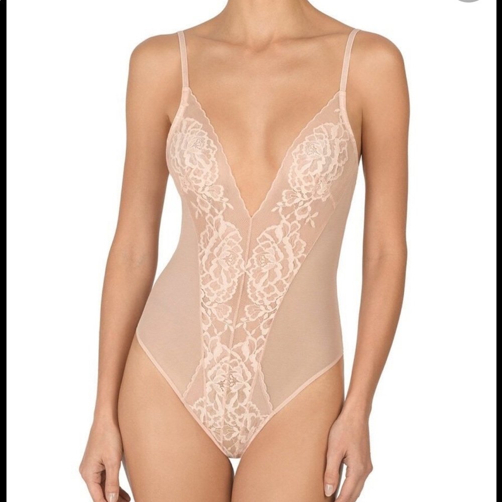 NATORI Lingerie Flora Bodysuit NWT